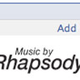 Illustration for article titled Rhapsody Makes Facebook App (Because Everyone Else Is Doing It)